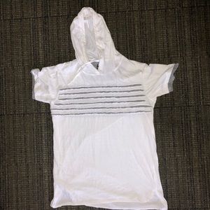 Men’s Stylish Short Sleeve Hoodie